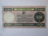 Polonia 10 Cents 1979 Bon Towarowy