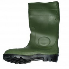 Cizme de protectie din pvc verde marime 42