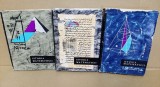 Cele 3 vol. ale lucrarii ISTORIA MATEMATICII (Antichitate, Evul mediu, Descartes / Kolman, Iuskevici, Wieleitner) - cartonate supracoperta stare buna