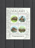 MALAWI 1987 FAUNA HIPOPOTAMI
