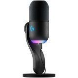 LOGITECH G Yeti GX RGB Gaming Microphone - LIGHTSYNC - BLACK - USB &quot;988-000569&quot; (timbru verde 0.8 lei)