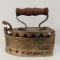 Fier de calcat rustic german din bronz masiv