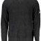 Pulover bărbați, cu logo brodat, Regular fit, negru, XL