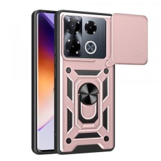 Husa pentru Infinix Note 40 Pro+, Techsuit, CamShield, Roz