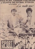 Revista SPORT nr. 12 - Decembrie 1986 - Steaua Bucuresti - Jiul Petrosani