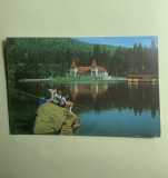 Carte poștală Tusnad-lacul Ciucas, Circulata, Fotografie