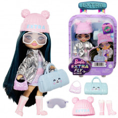 Barbie Extra Fly Minis păpușă în stil de iarnă călător ZA5109