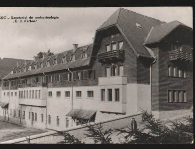 CPI B12997 CARTE POSTALA - BORSEC. SANATORIUL DE ENDOCRINOLOGIE &amp;quot;C.I. PARHON&amp;quot; foto