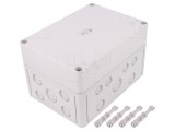 Carcasă Universală Gri IP66 130x180x111mm