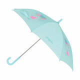 Umbrela pentru copii, Glow Lab, Cute Doll, &Oslash; 86 cm, poliester, multicolor