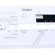 C00447956 BEDIENFELD WH/FI/1200/7 KG/E1/KERN GEDRUCKT 481010832878 Masina de spalat verticala Whirlpool ,TDLR WHIRLPOOL/INDESIT