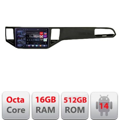 Navigatie VW Golf Sportsvan 2016-2021 Edotec Kit-sportsvan 8 core QLED 2K 16+512 360 Android Waze USB Navigatie Internet Youtube Radio CarStore Techno