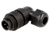 Conector circular mufă tată IP67 4 pini 3 PE pe cablu