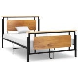 Cumpara ieftin Cadru de pat, 120x200 cm, metal