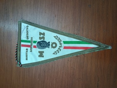 FANION CLUB UNGARIA ANII 1980 , INTERESANT foto