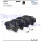 DELPHI LP2078 set placute frana,frana disc