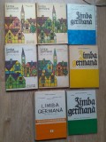 Abager Stefanescu Manual Limba germana clasele 5-12 anii 80, set complet!