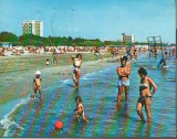 CPI B 12058 CARTE POSTALA - MAMAIA. LA PLAJA, Circulata, Fotografie