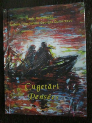 Cugetari.Pensees Paula Romanescu foto