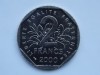 2 francs 2000 Franta-XF, Europa