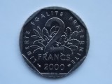 2 francs 2000 Franta-XF, Europa
