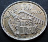 Cumpara ieftin Moneda 50 PESETAS - SPANIA, anul 1958 (1957) * cod 2681 A, Europa