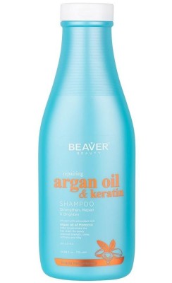 Sampon reparator cu argan si keratina Beaver 730 ml foto