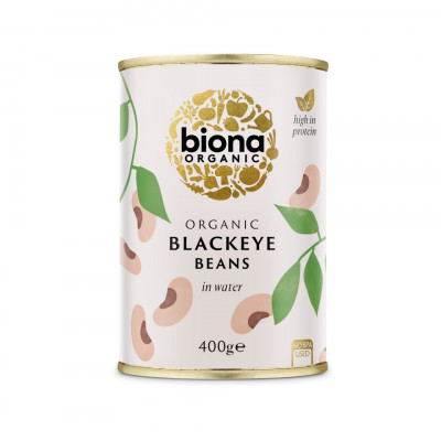 Fasole alba blackeye bio 400g Biona foto