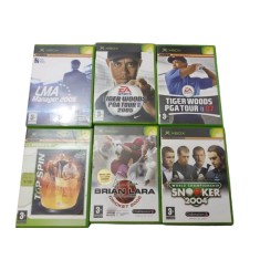 Joc XBOX Clasic Top Spin + Brian Lara + Snooker + Manager + Tiger Woods 05 + 07