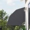 vidaXL Ecran de intimitate pentru balcon Negru 140 x 140 cm țesătură