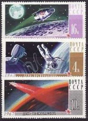 C4019 - Rusia 1967 - Yv.no.3212-4 neuzat,perfecta stare foto