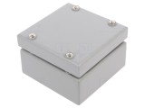 Carcasă universală oțel gri IP65 100x100x61mm