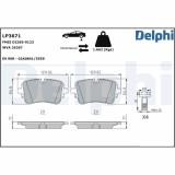 Set placute frana disc Audi A5, A6 C8, A7, A8 D5, E-Tron, Q5, Q7, Q8, Q8 E Tron, Q8 E-Tron SUV; VW Touareg Motor 2.0 Tfsi, 2.0 Tfsi quattro, OE