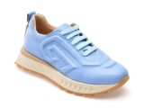 Pantofi EPICA albastri, 4222861, din piele naturala