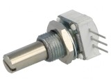 Potentiometru axial 500&Omega; 1W THT