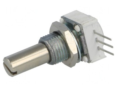Potentiometru axial 500&amp;Omega; 1W THT foto