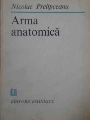 ARMA ANATOMICA POEZII PRINCEPS-NICOLAE PRELIPCEANU-228745 foto