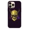 Husa compatibila cu Apple iPhone 14 Plus model Hipster skull art, Silicon, TPU, Viceversa