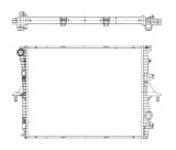 Radiator racire motor Audi Q7 (4l); Porsche Cayenne (9pa, 955); Vw Touareg (7L)