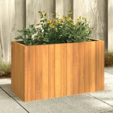 vidaXL Jardinieră de grădină, 59x27,5x35 cm, lemn masiv de acacia