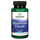 Strontium Citrate 340mg Swanson 60cps, Swanson Health Products
