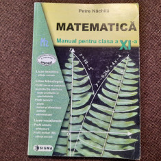 Petre Nachila - Matematica manual pentru clasa a XI a M2---RF6/3