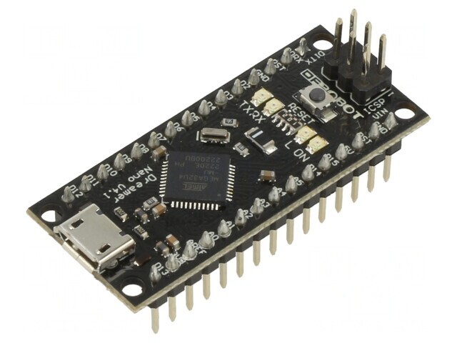 Controler Arduino Micro USB ATMEGA32U4 5-12V DC PWM 16MHz