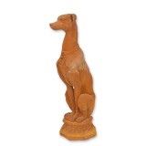 Ogar-statueta din fonta antik rusty RC-96