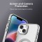 Husa iPhone 15 Asteroid GSM CandyCase MagSafe, alb - 3