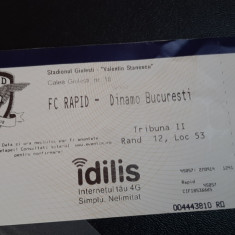 Bilet Rapid - Dinamo