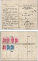 Romania, Carnet de abonat radio-televizor-radioficare, Bucuresti,1982