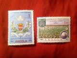 2 Serii 1 valoare Angola Portugheza 1966 Emblema Congres si 1970 Camp bumbac