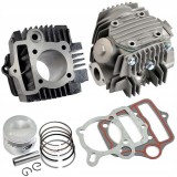 Kit Cilindru + Chiuloasa Cross/ATV 125cc 4T, Racire Aer, Set Motor Complet - Piston 52.4mm, Bolt 13mm