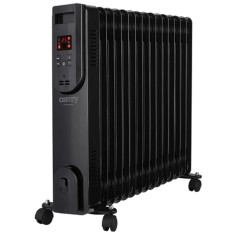 Radiator cu ulei Camry, 15 elementi, 2500 W, afisaj LED mare si lizibil, telecomanda